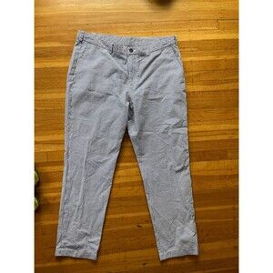 Brooks Brothers Clark seersucker pants slacks striped golf summer wedding 40 32